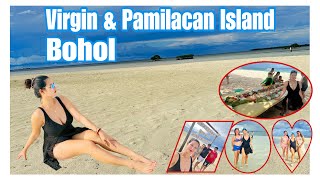 Tara maligo Pamilacan island  Virgin Island bohol  Island Hopping 🏝️ [upl. by Leid]