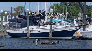 Krogen 38 quotPassionquot in Pensacola  SOLD [upl. by Yelrihs]