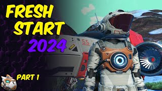 A Fresh Start Part 1 No Mans Sky Beginners Guide 2024 [upl. by Dilaw403]