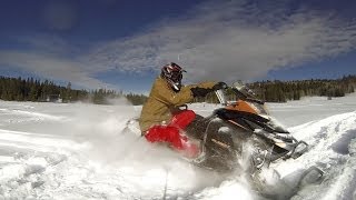 GoPro Sledding and Snowmobiling Adventure [upl. by Gorges]