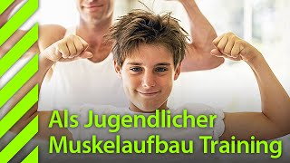 Als Jugendlicher Muskelaufbau Training [upl. by Aihtebat]