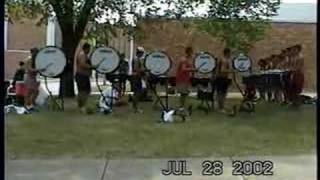 Cavaliers 2002 Drumline  Des Plaines [upl. by Lorita]