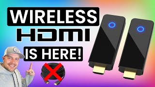 Wireless HDMI Is Here Say Goodbye To HDMI Cables  BMOSTE Wireless HDMI Transmitter Receiver Kit [upl. by Hana]