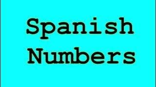 Count to 100  Spanish Numbers  Learn Spanish [upl. by Lapointe981]