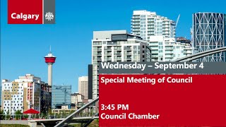 Livestream  Wed Sept 4 2024  City of Calgary  Provincial Request for Change to Green Line [upl. by Rihana]