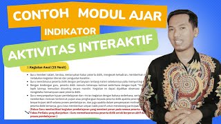 Modul AjarRPP Indikator Aktivitas Interaktif [upl. by Hama]