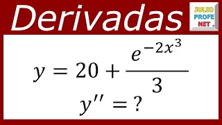 DERIVADAS DE ORDEN SUPERIOR  Ejercicio 1 [upl. by Adiana]