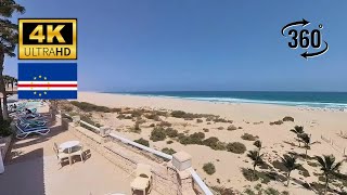 VR  360 Virtual Tour of Bravo Praia De Chaves  Boa Vista  Cape Verde 57K Quality [upl. by Dnalyr382]