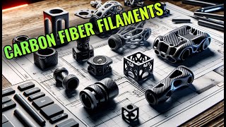 Carbon Fiber 3D Printer Filaments What Are They Good For [upl. by Mary]