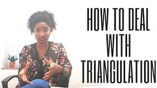 How To Deal With Triangulation Practical Tips [upl. by Esiole846]