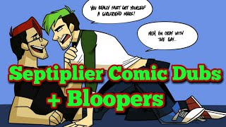 Septiplier Comic Dubs  Bloopers [upl. by Mcleroy]