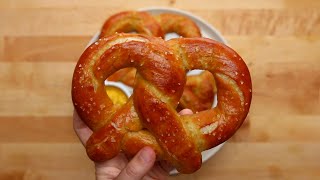 Homemade Soft Pretzels [upl. by Gilus]