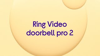 Ring Video Doorbell Pro 2  Hardwired  Product Overview [upl. by Akkim]