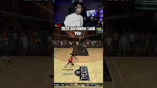 2k25 Brings Back old PG perimeter lockdown build from 23￼ 2k25 2k gaming [upl. by Yenalem372]