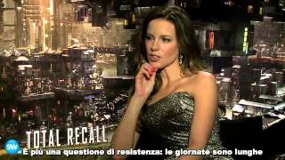 Total Recall – Atto di Forza Intervista a Kate Beckinsale Sottotitolato Italiano [upl. by Erick]