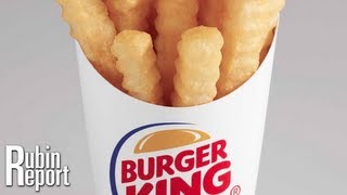 Burger King Reveals New Diet Fries  The Rubin Report [upl. by Layap417]