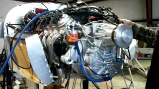 Truyeart LS1 Engine for his RV10 Starts for the first time [upl. by Niawd]