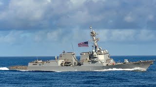 US Navy successfully tests new SPY6 shipboard radar [upl. by Anolahs]