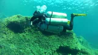 Freedive to Sidemount with Steve Martin [upl. by Adnauqal]