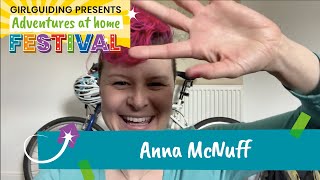 Adventure Storytime with Anna McNuff  AdventuresAtHome festival  Girlguiding [upl. by Meesaw]