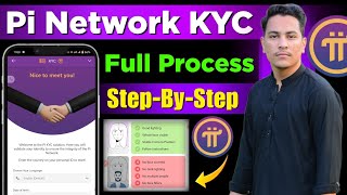 Pi Network Kyc Full Process  Pi Kyc kaise kare  Pi Network something went wrong with Uploading [upl. by Sinnej]