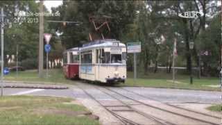 20130121 Strassenbahn Naumburg neue Tarife Burgenlandkreis [upl. by Nev522]