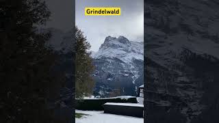 Grindelwald Snow traveldestinations switzerlands travelvlog traveltips shorts viral trending [upl. by Cherry]