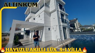 🔥 DİDİM ALTINKUM MEVKİİ🔥 SATILIK ✨️MÜSTAKİL HAVUZLU ✨️AKILLI SİSTEM 41 AYRI MUTFAK 🏡VİLLA [upl. by Cronin830]