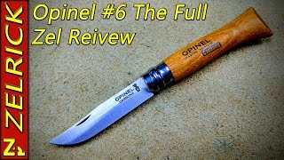 Opinel 6 Carbone  The Full Zel Review [upl. by Idalia]