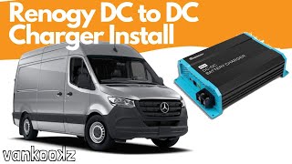 Renogy DC to DC Battery Charger Install  Charging Lithium Batteries with Alternator [upl. by Nylac]