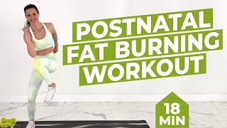 Postpartum Cardio Workout  Postpartum Weight Loss  Lose Baby Weight [upl. by Neram]