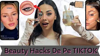 Testez Cele Mai Virale BEAUTY HACKURI De Pe TIKTOK  Partea 2 [upl. by Alorac]