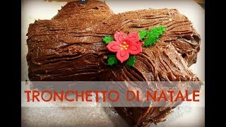 TRONCHETTO DI NATALE SENZA COTTURA ricetta semplice e veloce Fatto in casa in pochi minuti 2CK [upl. by Goldin226]