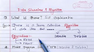 Queue in Data Structure  Learn Coding [upl. by Mendie]