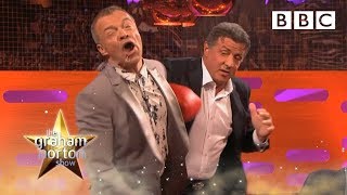 Sylvester Stallone unleashes his inner Rocky 🥊  The Graham Norton Show  BBC [upl. by Buonomo]