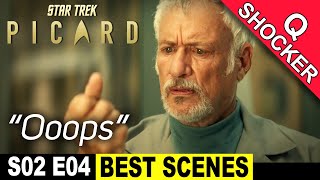 Star Trek Picard Season 2 Episode 4 BEST SCENE – Q Shocker [upl. by Evelina]