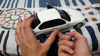 Unboxing 118 BMW E36 cupe M3 LW by solido [upl. by Gentilis]