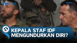 Tentara Israel Bantah Kepala Staf IDF Halevi Diisukan Bakal Resign Desember [upl. by Hong]