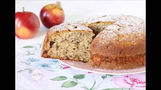 Torta di mele con banane e cioccolato  Soffice morbida e deliziosa [upl. by Sasnak]