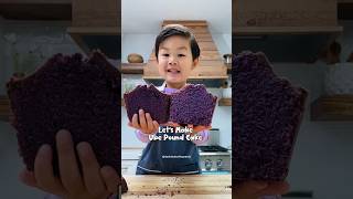 Ube Pound Cake Recipe dashbakesthegreats asiandessert ube bakingwithkids [upl. by Adnohs473]