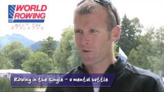 Mahe Drysdale NZL  Rowing in the single a mental battle [upl. by Elephus]