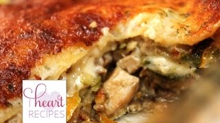 Chicken Lasagna Recipe  I Heart Recipes [upl. by Xonk124]