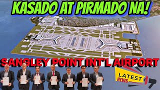 SANGLEY POINT INTERNATIONAL AIRPORT UPDATE 2023 [upl. by Alberto158]