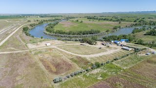 Waterfront Horse Property For Sale in Wyoming [upl. by Danna599]