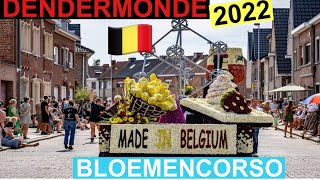 Bloemencorso 2022 Dendermonde [upl. by Ainevul]