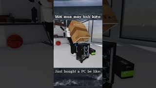 Mới Mua Máy Tính Kiểu shorts animation roblox meme memes viralvideo [upl. by Alemap]