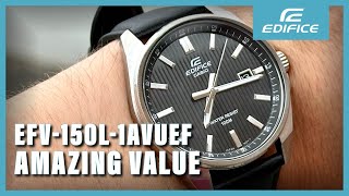 Unboxing The Casio Edifice EFV150L1AVUEF [upl. by Yaras]