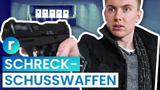 Experiment Wie gefährlich sind SchreckschussWaffen  reporter [upl. by Nadia]