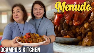 The Best Kapampangan Style Menudo Recipe  Ocampos Kitchen [upl. by Henryetta]