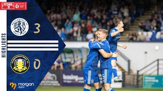 Highlights Macclesfield FC 30 Gainsborough Trinity [upl. by Rehpotisrhc]